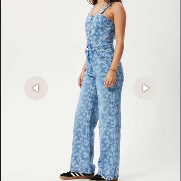 AFENDS FINK ARLO HEMP DENIM JUMPSUIT - WORN
BLUE DAISY- NWT - Picture 2 of 8